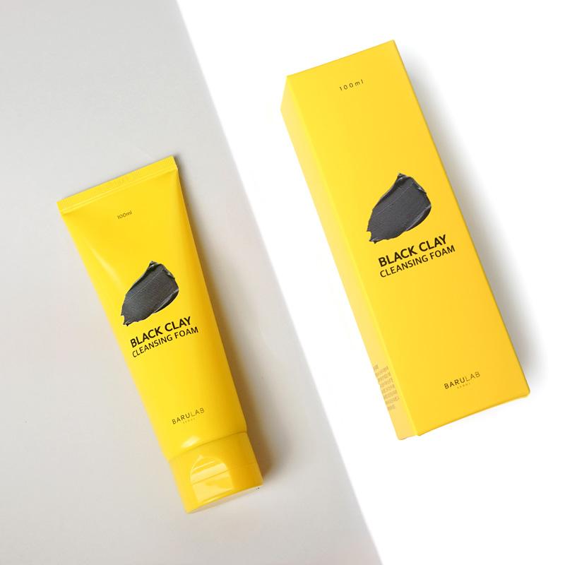 [BARULAB]  BLACK CLAY  CLEANSING FOAM 100ml