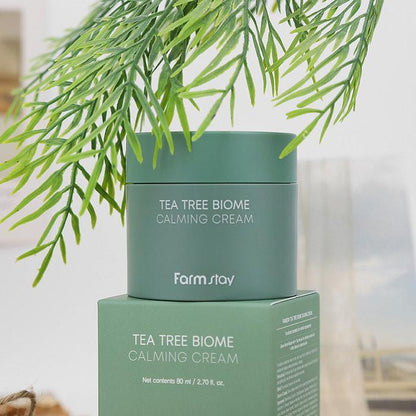 [Farmstay] Tea Tree Biome Calming Cream 80ml