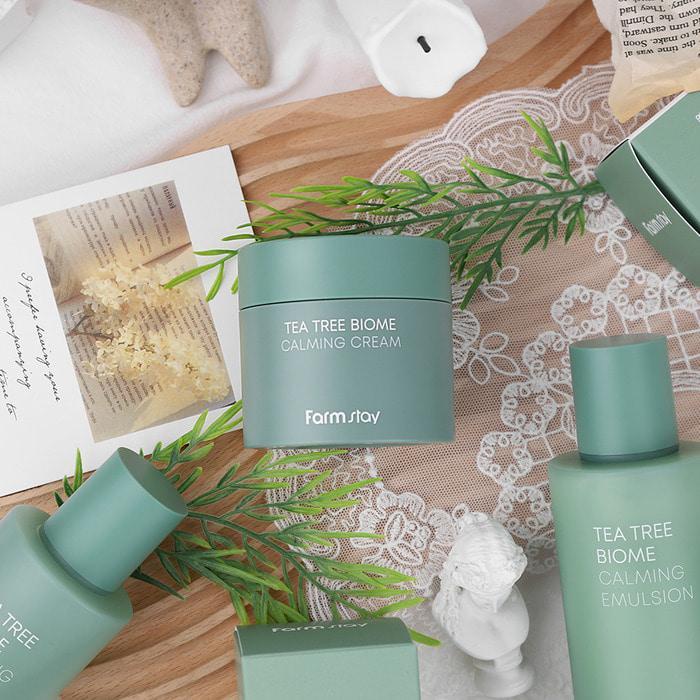 [Farmstay] Tea Tree Biome Calming Cream 80ml