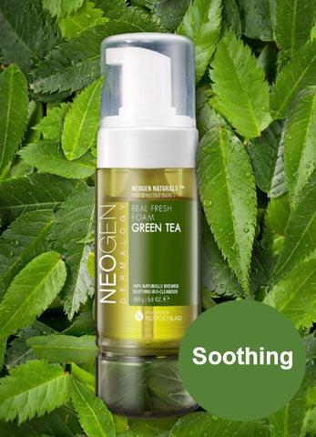 [NeoGen] DERMALOGY REAL FRESH FOAM CLEANSER GREEN TEA 160G